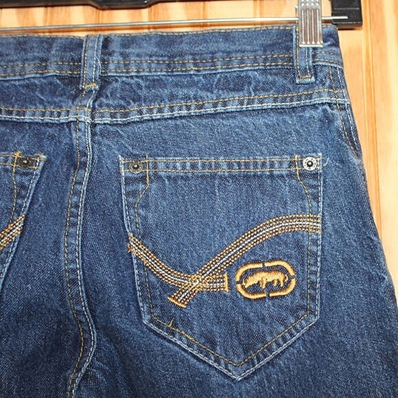 Ecko Unltd. Blue Wash Jeans - Youth Size 12 - Picture 5 of 13